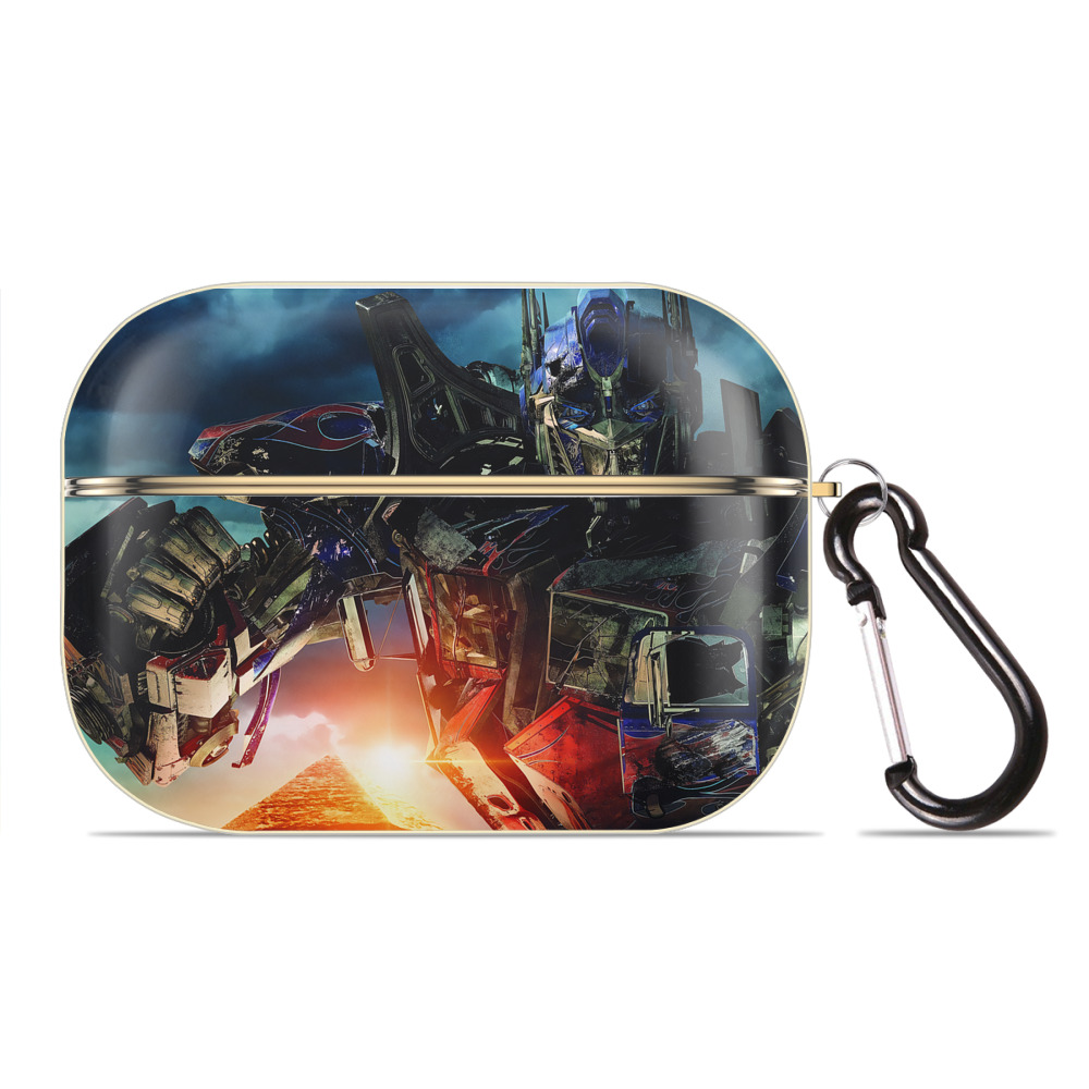（画像用） Transformers トランスフォーマー 【AirPods Pro用】ハードシェル保護ケース｜耐衝撃・防指紋・カラビナ付き商品仕様