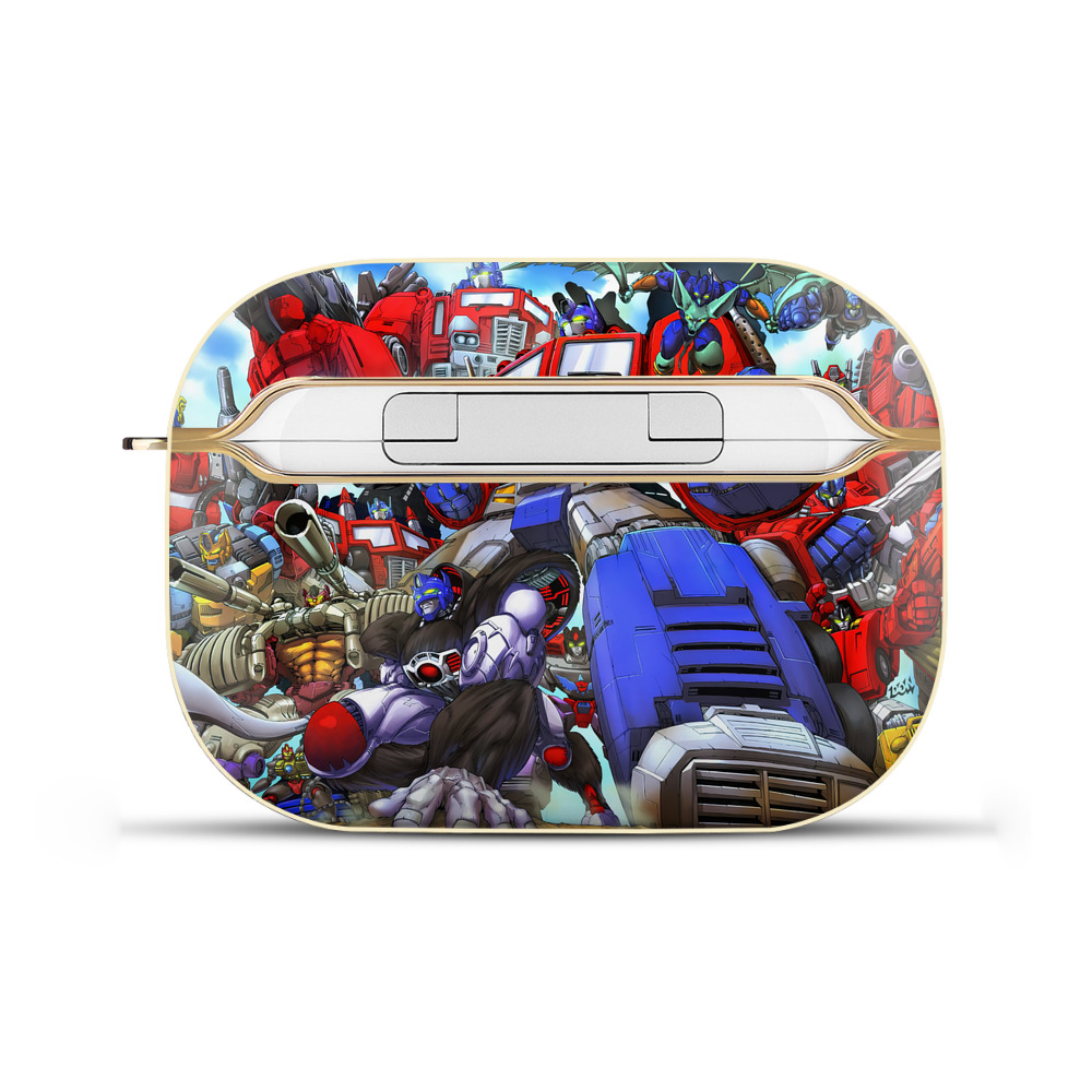 （画像用） Transformers トランスフォーマー 【AirPods Pro用】ハードシェル保護ケース｜耐衝撃・防指紋・カラビナ付き商品仕様