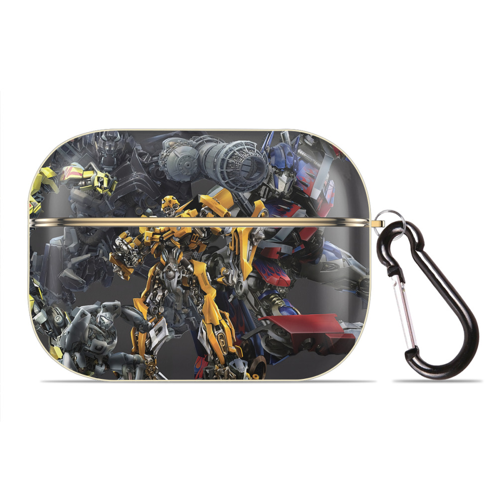 （画像用） Transformers トランスフォーマー 【AirPods Pro用】ハードシェル保護ケース｜耐衝撃・防指紋・カラビナ付き商品仕様