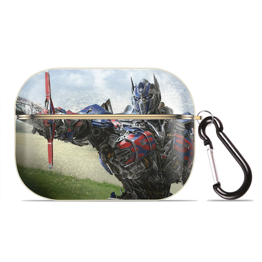 （画像用） Transformers トランスフォーマー 【AirPods Pro用】ハードシェル保護ケース｜耐衝撃・防指紋・カラビナ付き商品仕様