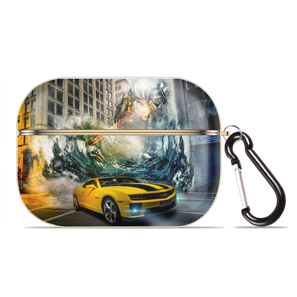 （画像用） Transformers トランスフォーマー 【AirPods Pro用】ハードシェル保護ケース｜耐衝撃・防指紋・カラビナ付き商品仕様