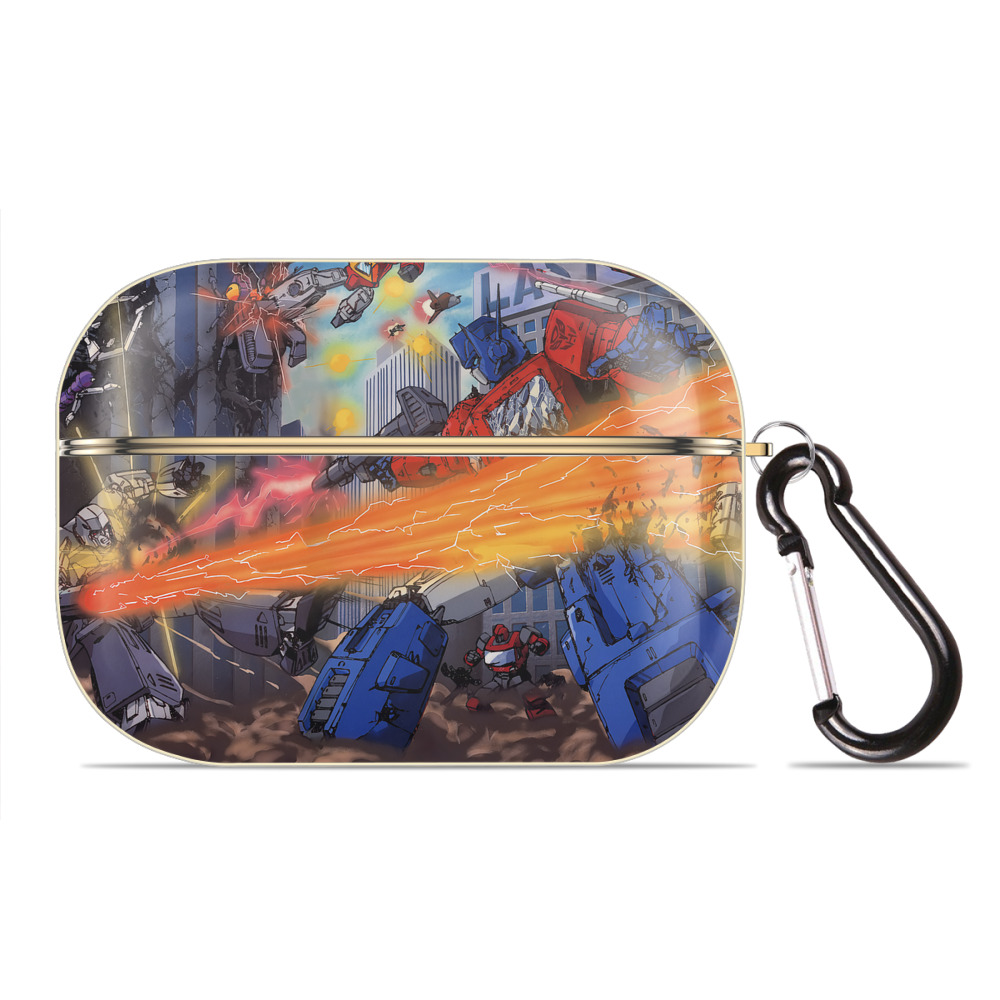 （画像用） Transformers トランスフォーマー 【AirPods Pro用】ハードシェル保護ケース｜耐衝撃・防指紋・カラビナ付き商品仕様