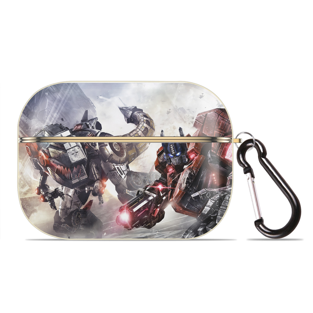 （画像用） Transformers トランスフォーマー 【AirPods Pro用】ハードシェル保護ケース｜耐衝撃・防指紋・カラビナ付き商品仕様