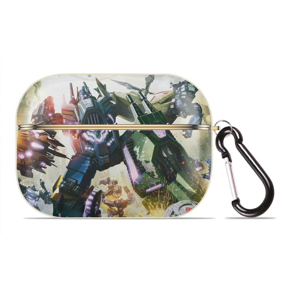 （画像用） Transformers トランスフォーマー 【AirPods Pro用】ハードシェル保護ケース｜耐衝撃・防指紋・カラビナ付き商品仕様