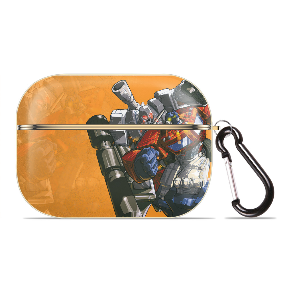 （画像用） Transformers トランスフォーマー 【AirPods Pro用】ハードシェル保護ケース｜耐衝撃・防指紋・カラビナ付き商品仕様