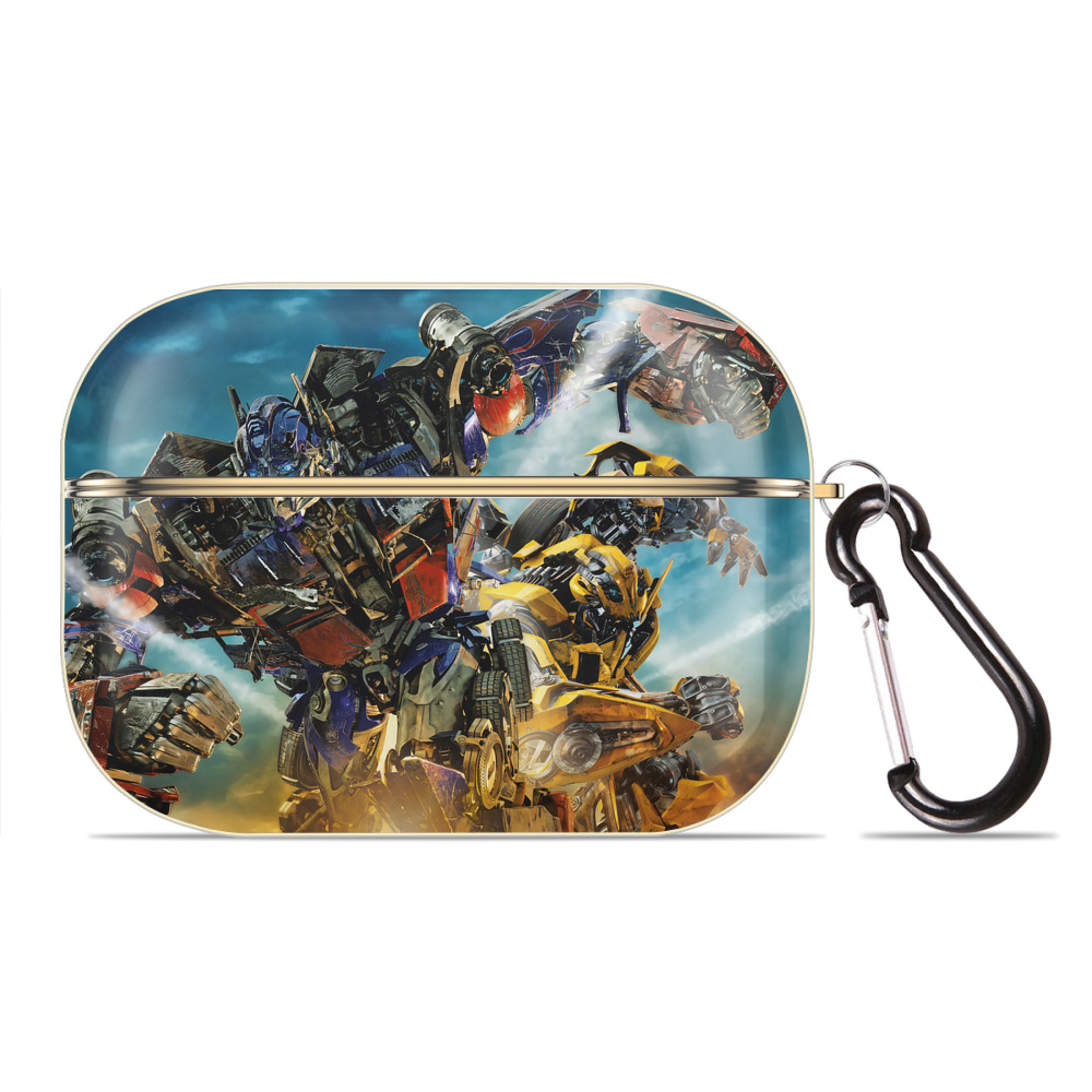 （画像用） Transformers トランスフォーマー 【AirPods Pro用】ハードシェル保護ケース｜耐衝撃・防指紋・カラビナ付き商品仕様