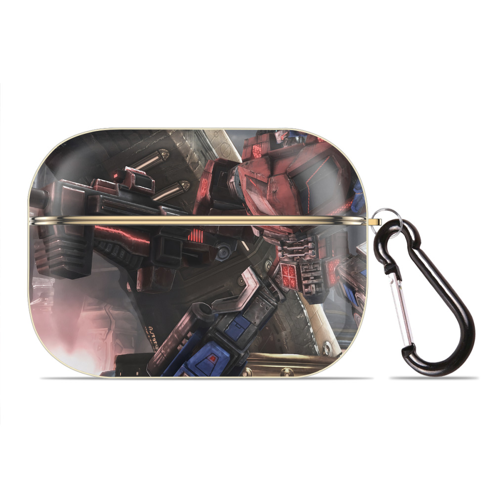 （画像用） Transformers トランスフォーマー 【AirPods Pro用】ハードシェル保護ケース｜耐衝撃・防指紋・カラビナ付き商品仕様