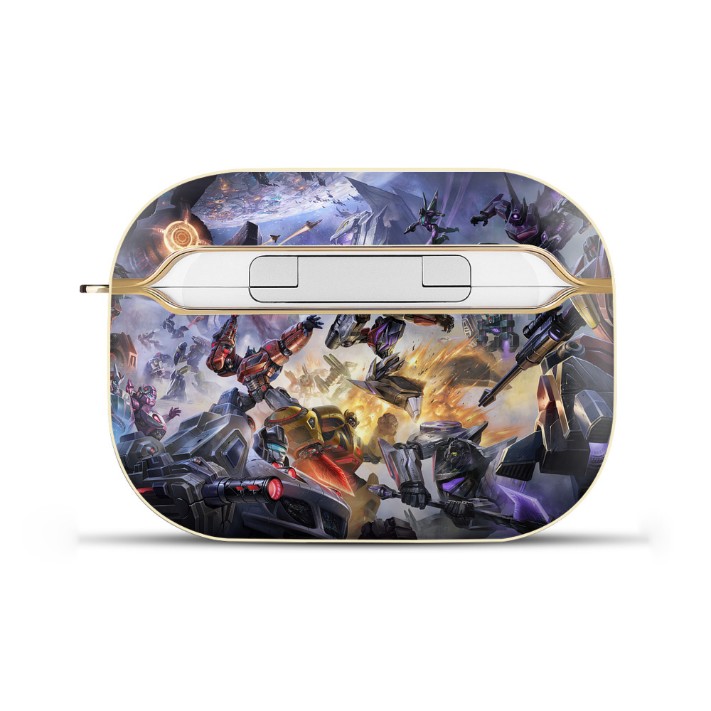 （画像用） Transformers トランスフォーマー 【AirPods Pro用】ハードシェル保護ケース｜耐衝撃・防指紋・カラビナ付き商品仕様