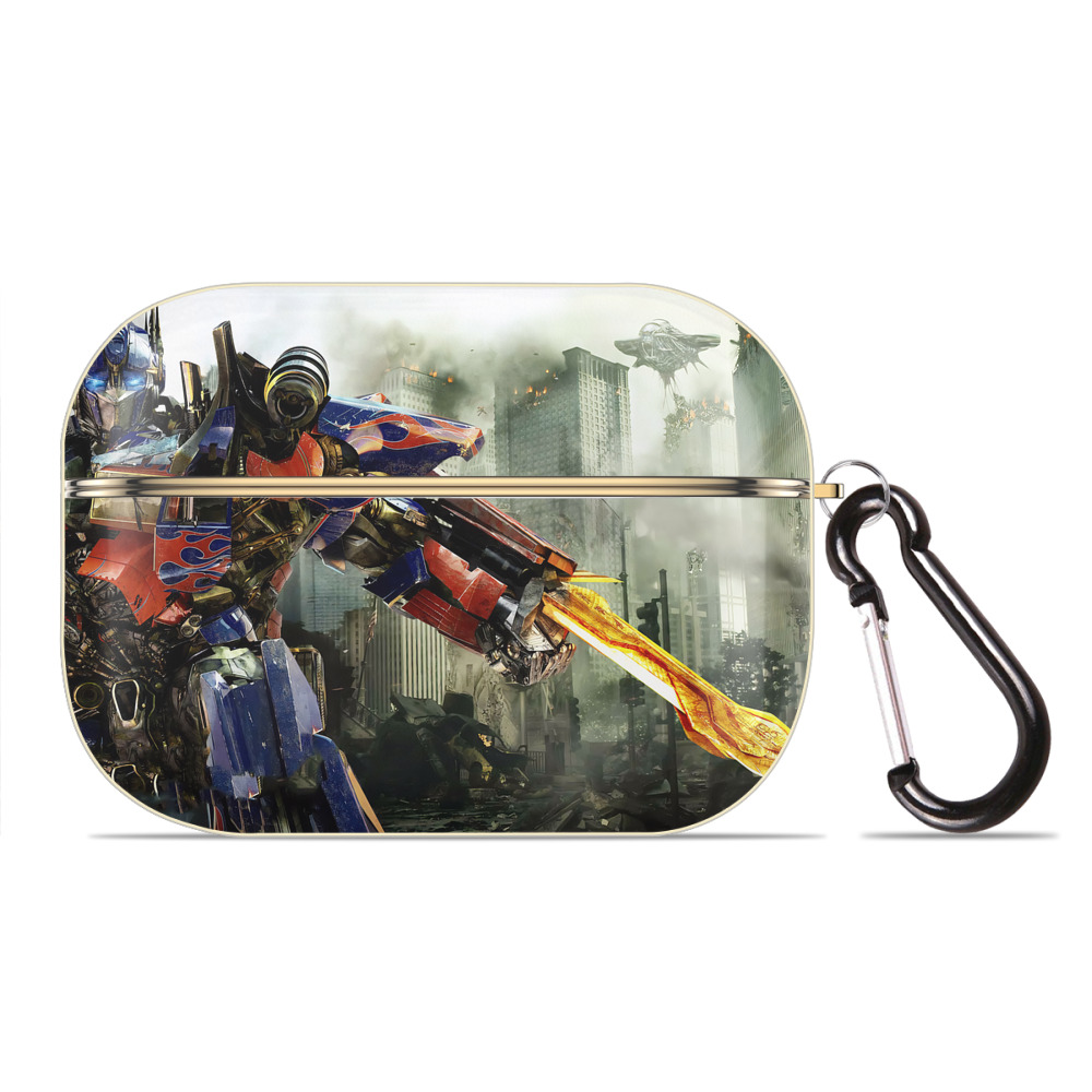 （画像用） Transformers トランスフォーマー 【AirPods Pro用】ハードシェル保護ケース｜耐衝撃・防指紋・カラビナ付き商品仕様