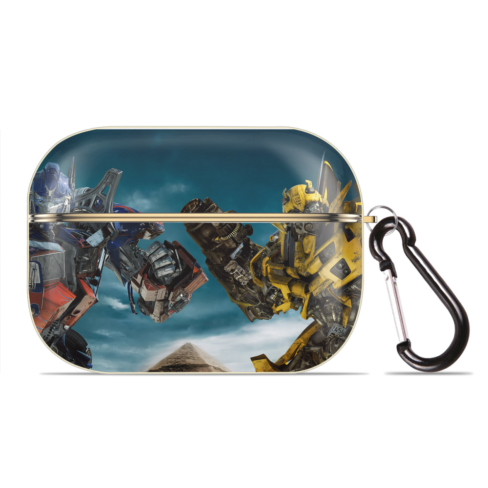 （画像用） Transformers トランスフォーマー 【AirPods Pro用】ハードシェル保護ケース｜耐衝撃・防指紋・カラビナ付き商品仕様