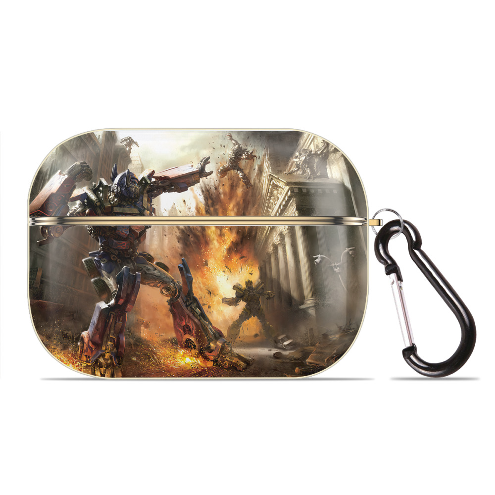 （画像用） Transformers トランスフォーマー 【AirPods Pro用】ハードシェル保護ケース｜耐衝撃・防指紋・カラビナ付き商品仕様