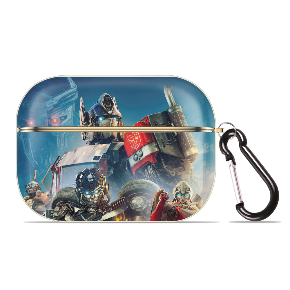 （画像用） Transformers トランスフォーマー 【AirPods Pro用】ハードシェル保護ケース｜耐衝撃・防指紋・カラビナ付き商品仕様