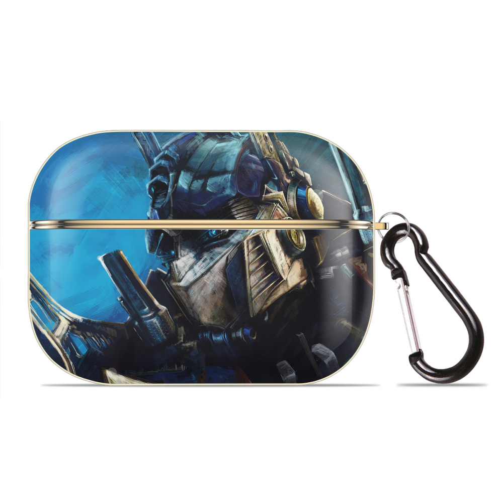 （画像用） Transformers トランスフォーマー 【AirPods Pro用】ハードシェル保護ケース｜耐衝撃・防指紋・カラビナ付き商品仕様