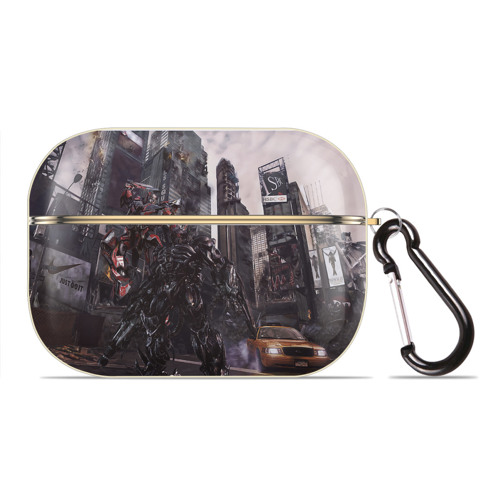 （画像用） Transformers トランスフォーマー 【AirPods Pro用】ハードシェル保護ケース｜耐衝撃・防指紋・カラビナ付き商品仕様
