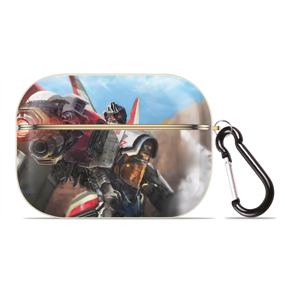 （画像用） Transformers トランスフォーマー 【AirPods Pro用】ハードシェル保護ケース｜耐衝撃・防指紋・カラビナ付き商品仕様