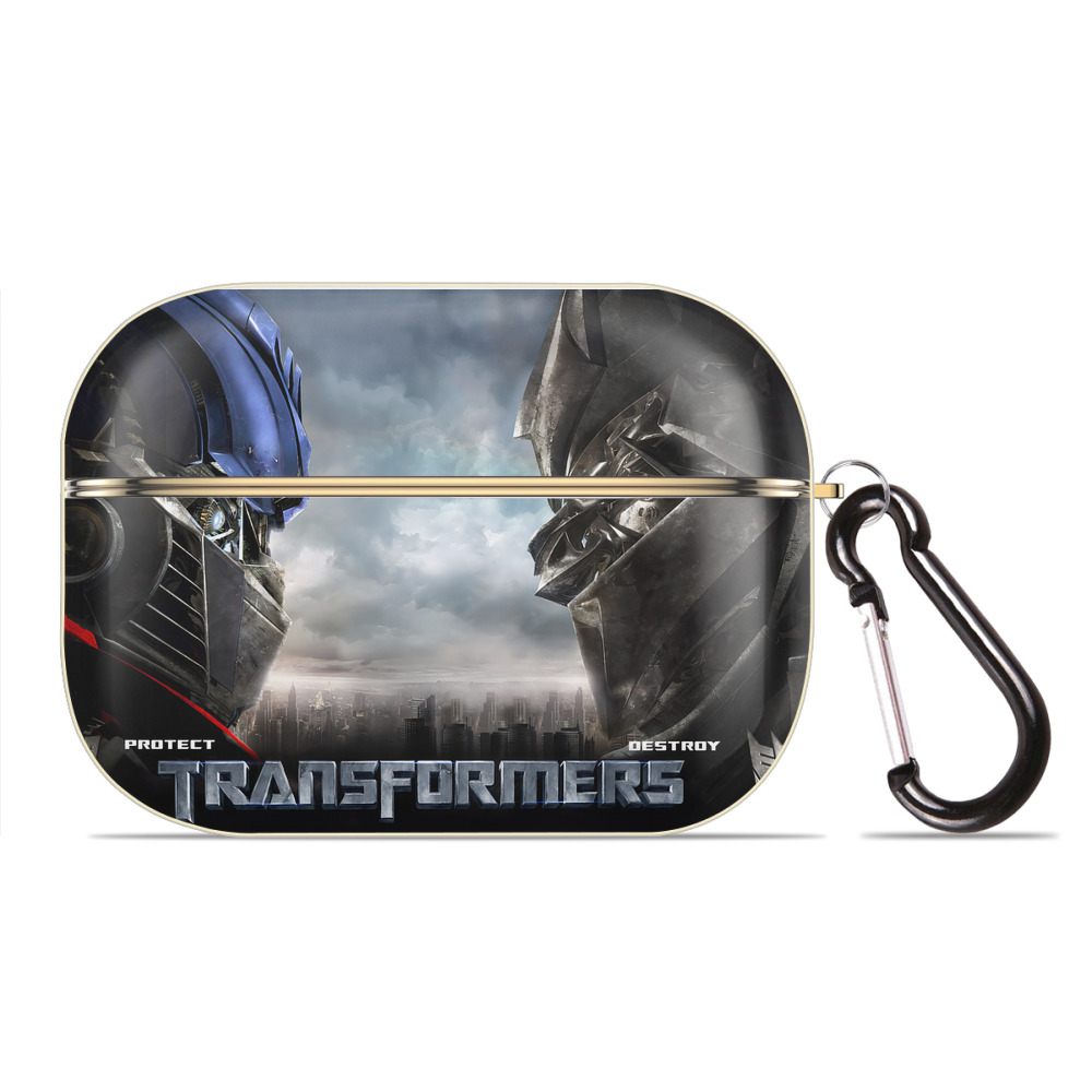 （画像用） Transformers トランスフォーマー 【AirPods Pro用】ハードシェル保護ケース｜耐衝撃・防指紋・カラビナ付き商品仕様