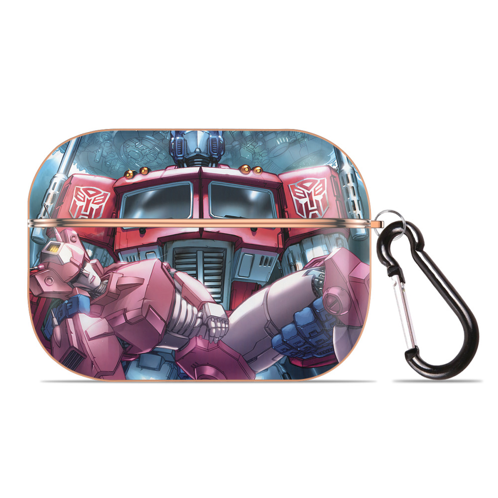 （画像用） Transformers トランスフォーマー 【AirPods Pro用】ハードシェル保護ケース｜耐衝撃・防指紋・カラビナ付き商品仕様