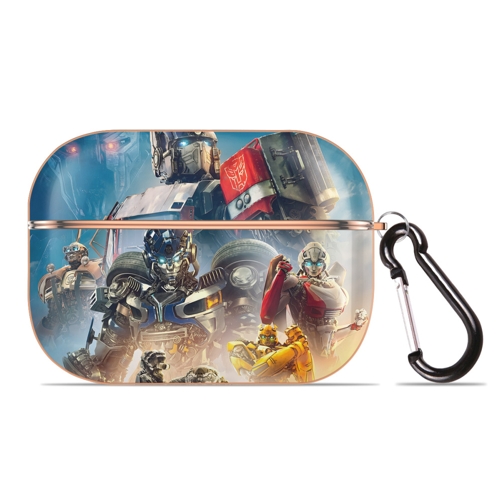 （画像用） Transformers トランスフォーマー 【AirPods Pro用】ハードシェル保護ケース｜耐衝撃・防指紋・カラビナ付き商品仕様