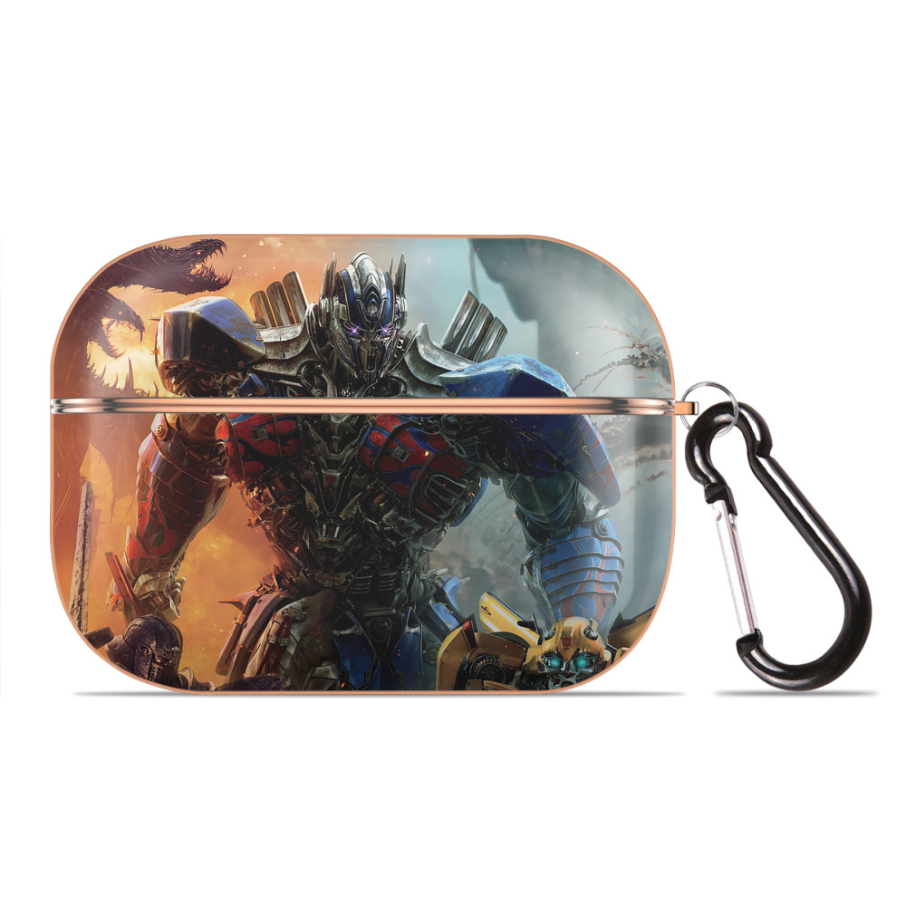 （画像用） Transformers トランスフォーマー 【AirPods Pro用】ハードシェル保護ケース｜耐衝撃・防指紋・カラビナ付き商品仕様