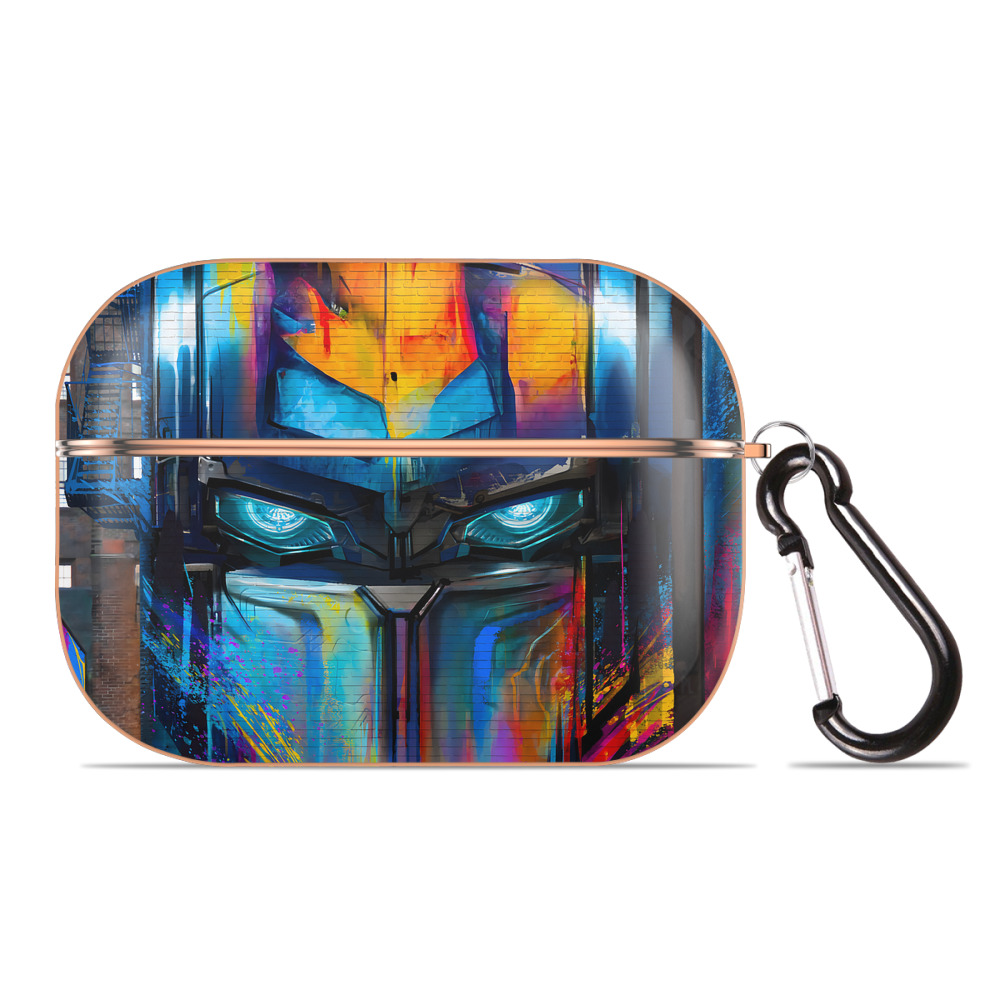（画像用） Transformers トランスフォーマー 【AirPods Pro用】ハードシェル保護ケース｜耐衝撃・防指紋・カラビナ付き商品仕様