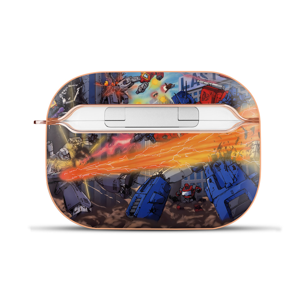 （画像用） Transformers トランスフォーマー 【AirPods Pro用】ハードシェル保護ケース｜耐衝撃・防指紋・カラビナ付き商品仕様