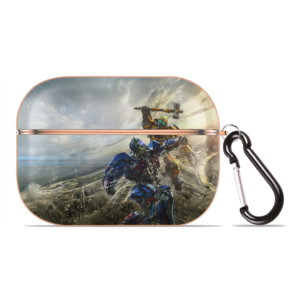 （画像用） Transformers トランスフォーマー 【AirPods Pro用】ハードシェル保護ケース｜耐衝撃・防指紋・カラビナ付き商品仕様