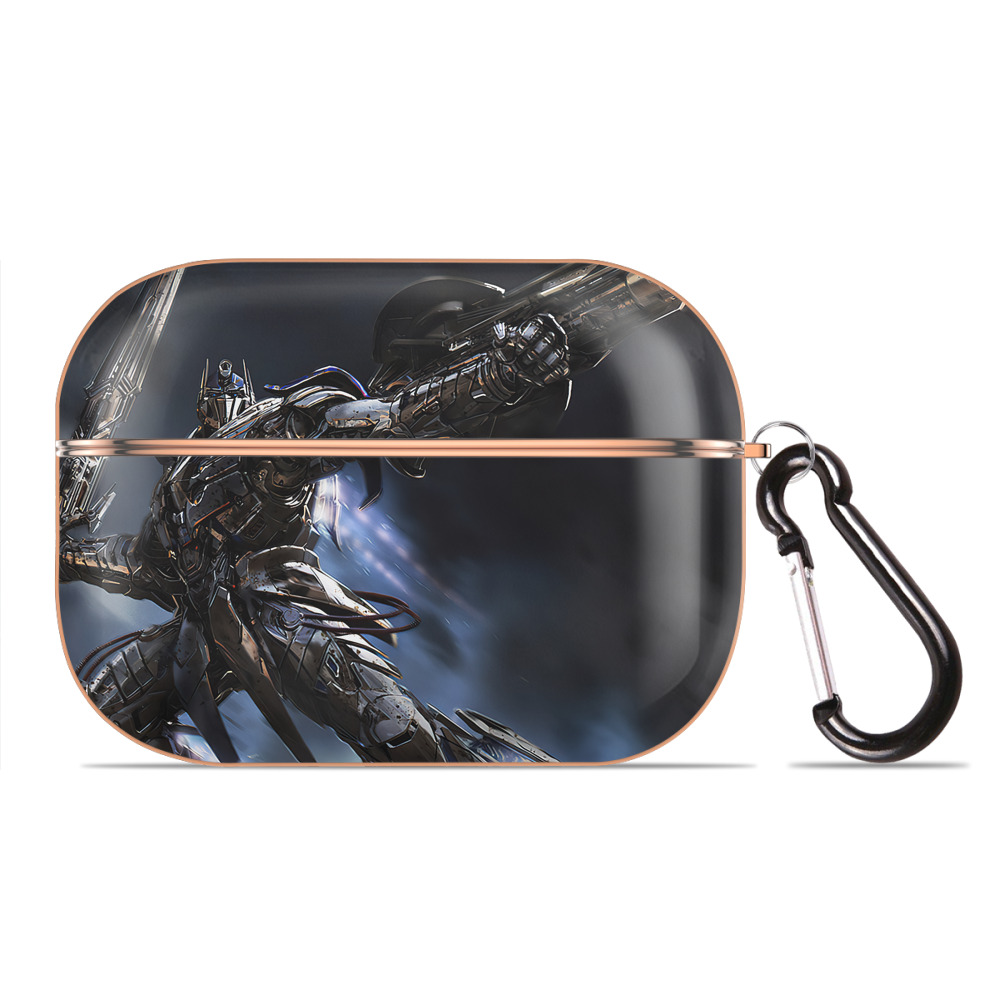 （画像用） Transformers トランスフォーマー 【AirPods Pro用】ハードシェル保護ケース｜耐衝撃・防指紋・カラビナ付き商品仕様