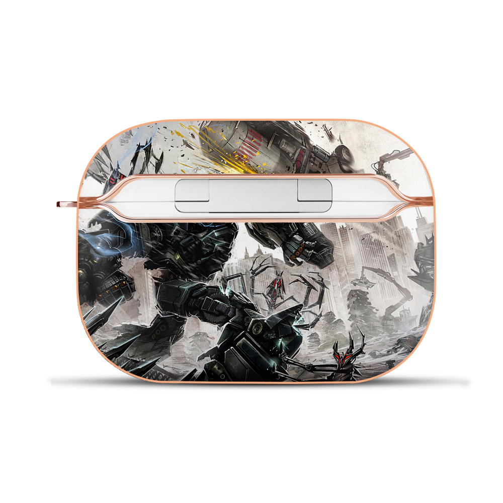 （画像用） Transformers トランスフォーマー 【AirPods Pro用】ハードシェル保護ケース｜耐衝撃・防指紋・カラビナ付き商品仕様