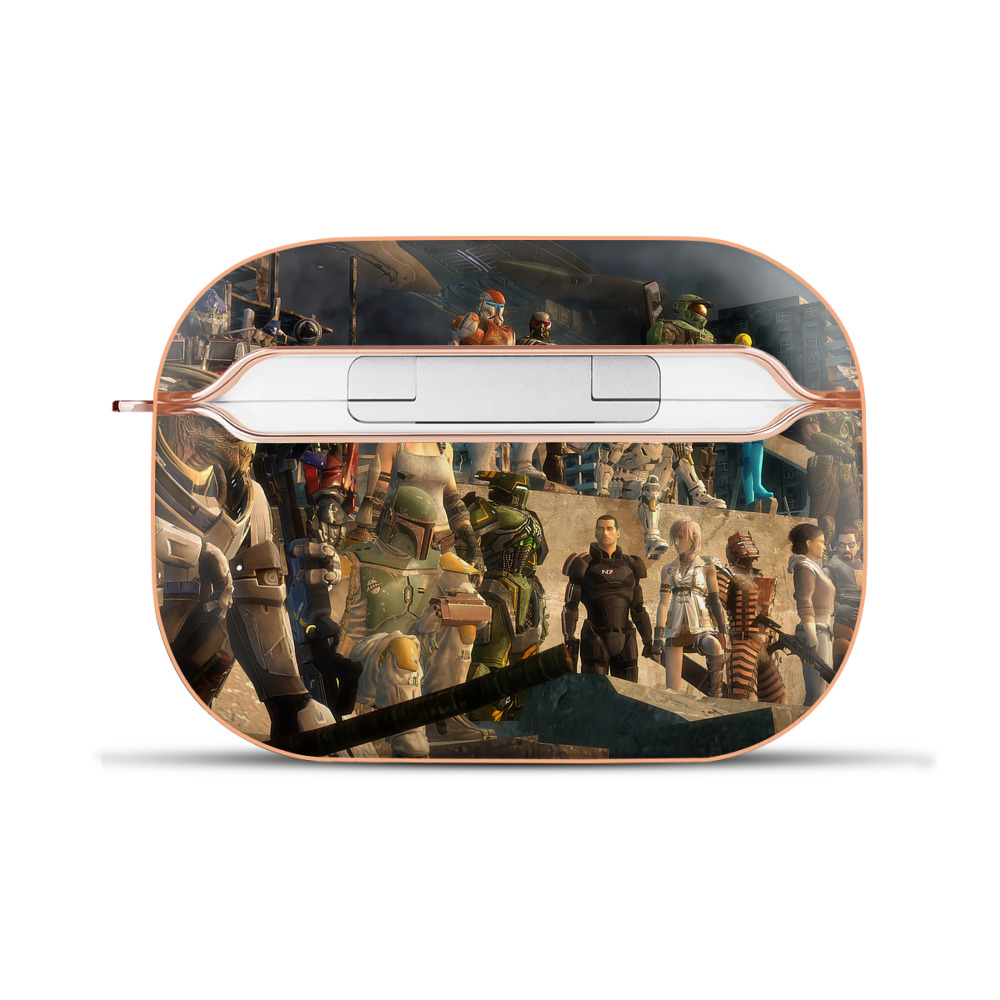 （画像用） Transformers トランスフォーマー 【AirPods Pro用】ハードシェル保護ケース｜耐衝撃・防指紋・カラビナ付き商品仕様
