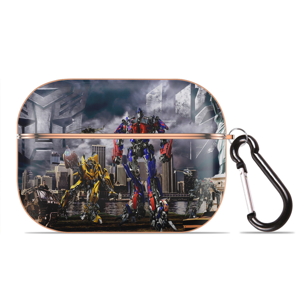 （画像用） Transformers トランスフォーマー 【AirPods Pro用】ハードシェル保護ケース｜耐衝撃・防指紋・カラビナ付き商品仕様
