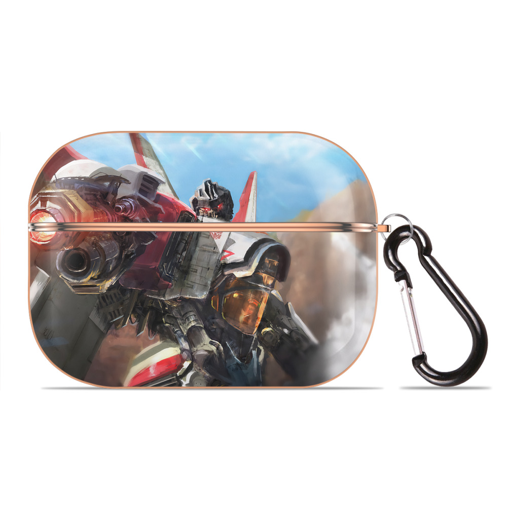 （画像用） Transformers トランスフォーマー 【AirPods Pro用】ハードシェル保護ケース｜耐衝撃・防指紋・カラビナ付き商品仕様