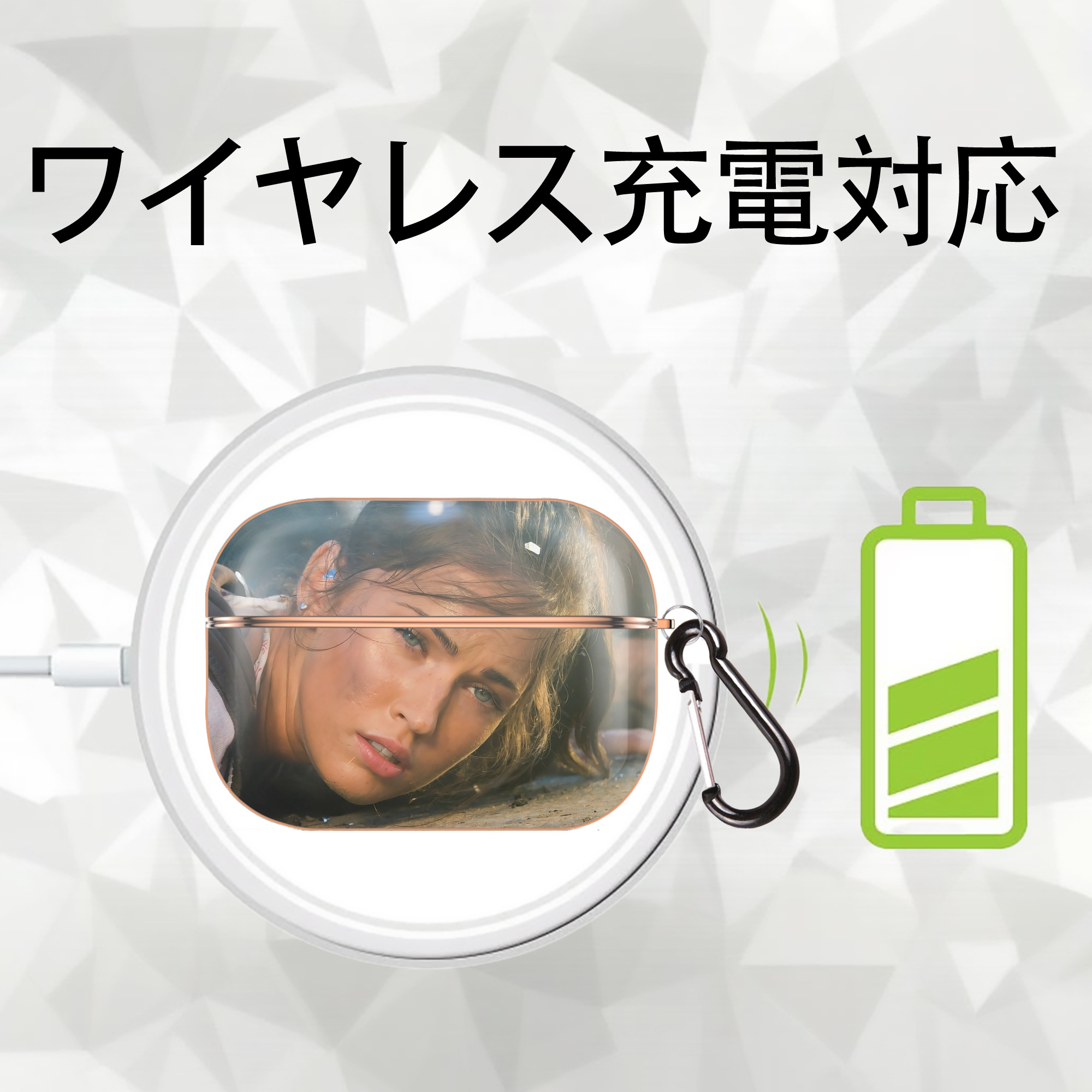 Transformers トランスフォーマー 【AirPods Pro用】ハードシェル保護ケース｜耐衝撃・防指紋・カラビナ付き商品仕様