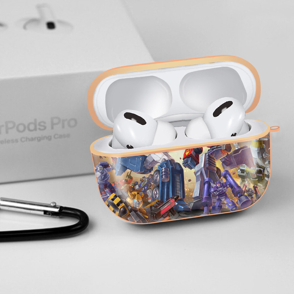 Transformers トランスフォーマー 【AirPods Pro用】ハードシェル保護ケース｜耐衝撃・防指紋・カラビナ付き商品仕様