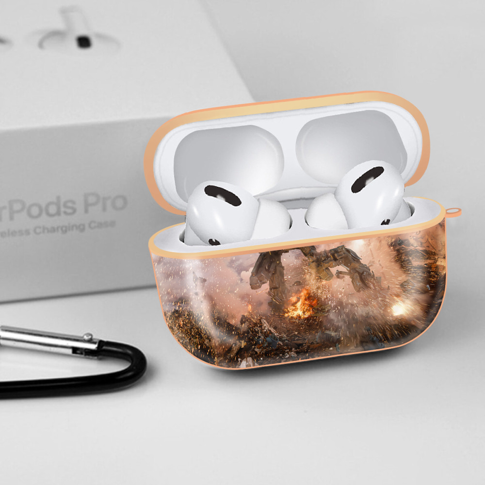 Transformers トランスフォーマー 【AirPods Pro用】ハードシェル保護ケース｜耐衝撃・防指紋・カラビナ付き商品仕様