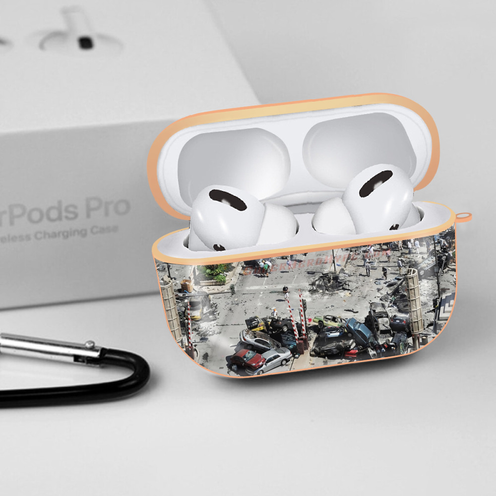 Transformers トランスフォーマー 【AirPods Pro用】ハードシェル保護ケース｜耐衝撃・防指紋・カラビナ付き商品仕様