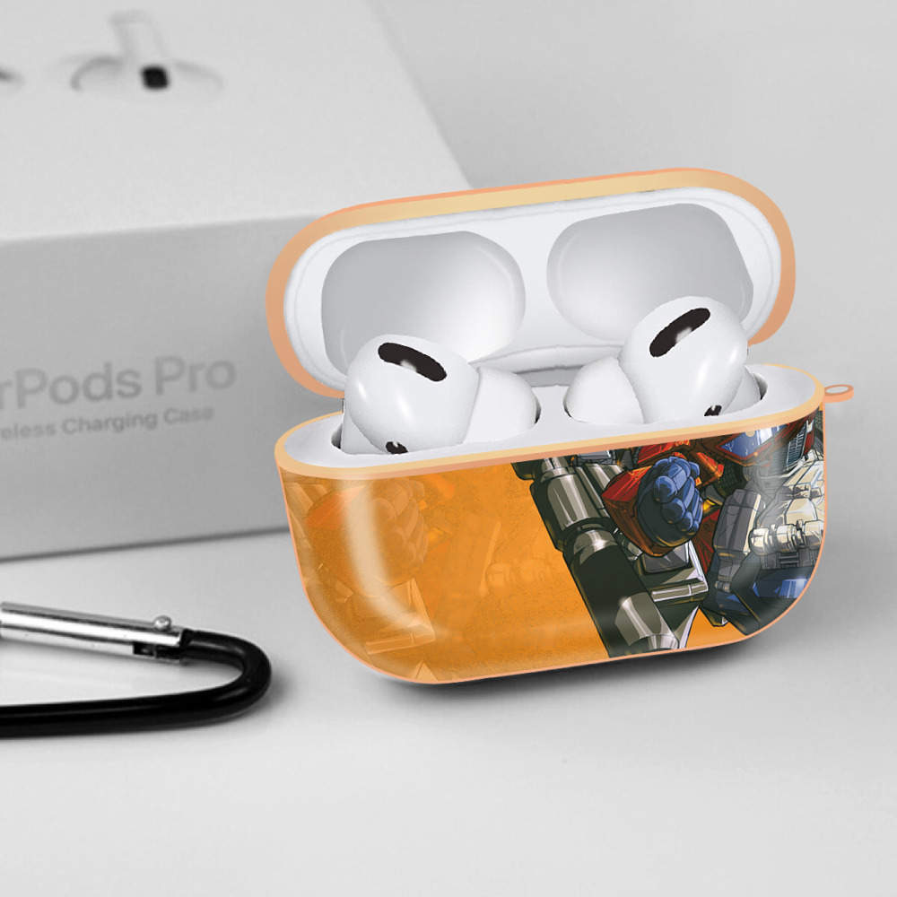 Transformers トランスフォーマー 【AirPods Pro用】ハードシェル保護ケース｜耐衝撃・防指紋・カラビナ付き商品仕様