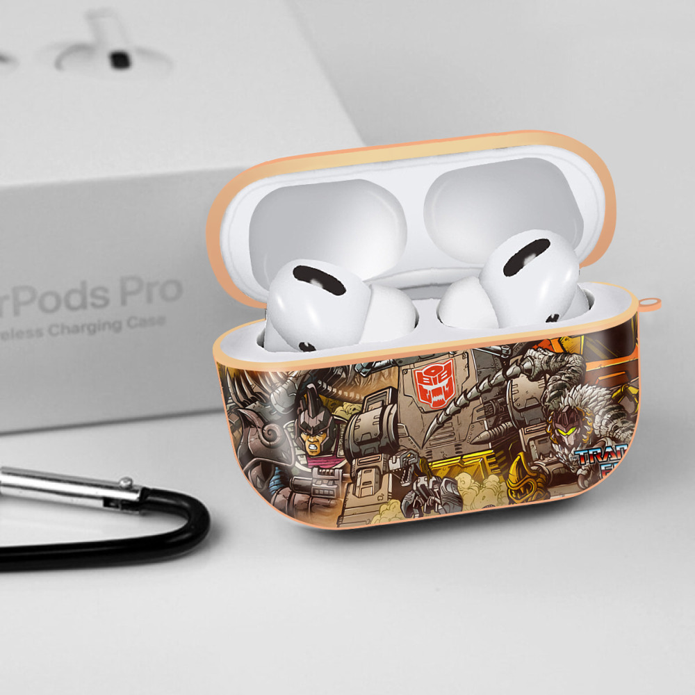 Transformers トランスフォーマー 【AirPods Pro用】ハードシェル保護ケース｜耐衝撃・防指紋・カラビナ付き商品仕様