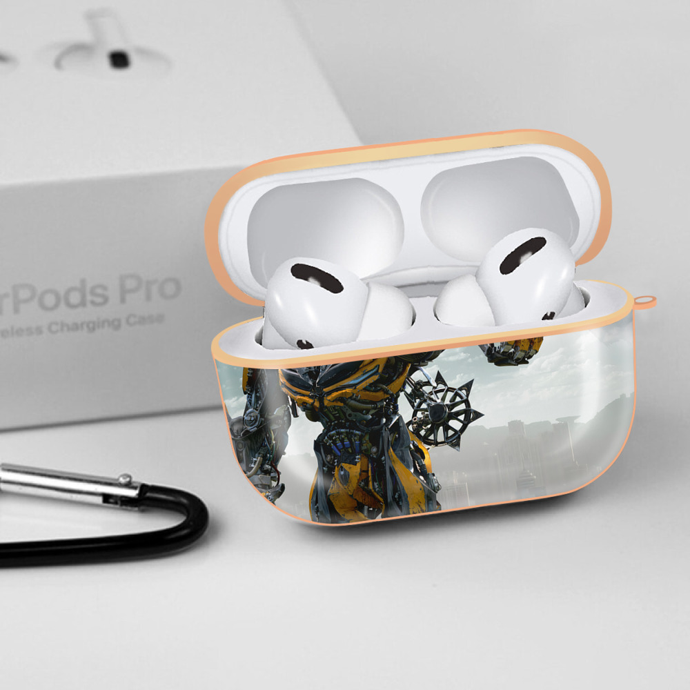 Transformers トランスフォーマー 【AirPods Pro用】ハードシェル保護ケース｜耐衝撃・防指紋・カラビナ付き商品仕様