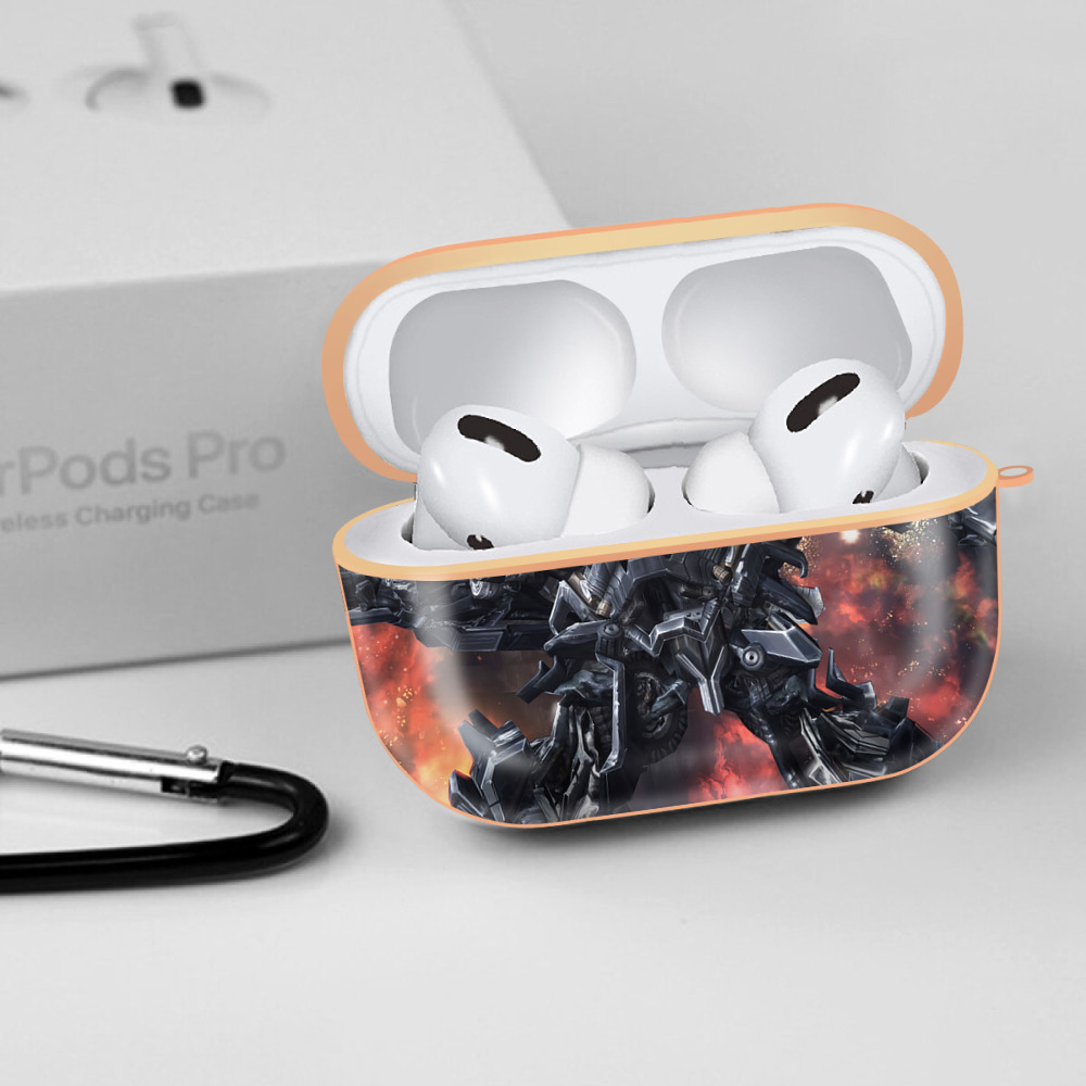Transformers トランスフォーマー 【AirPods Pro用】ハードシェル保護ケース｜耐衝撃・防指紋・カラビナ付き商品仕様