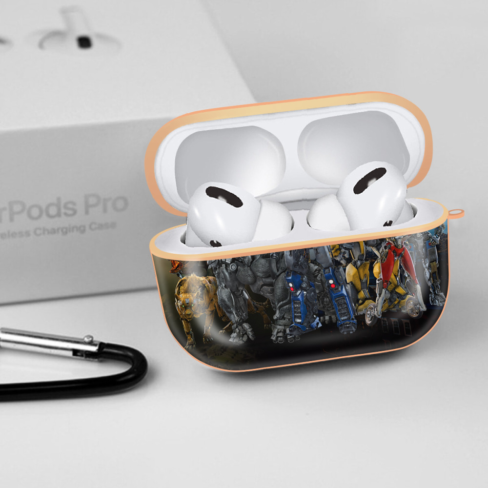 Transformers トランスフォーマー 【AirPods Pro用】ハードシェル保護ケース｜耐衝撃・防指紋・カラビナ付き商品仕様