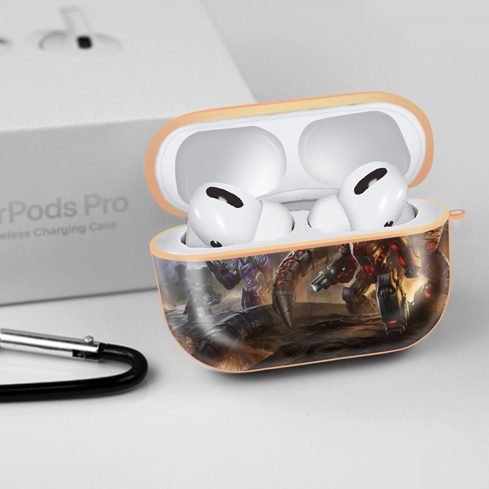 Transformers トランスフォーマー 【AirPods Pro用】ハードシェル保護ケース｜耐衝撃・防指紋・カラビナ付き商品仕様