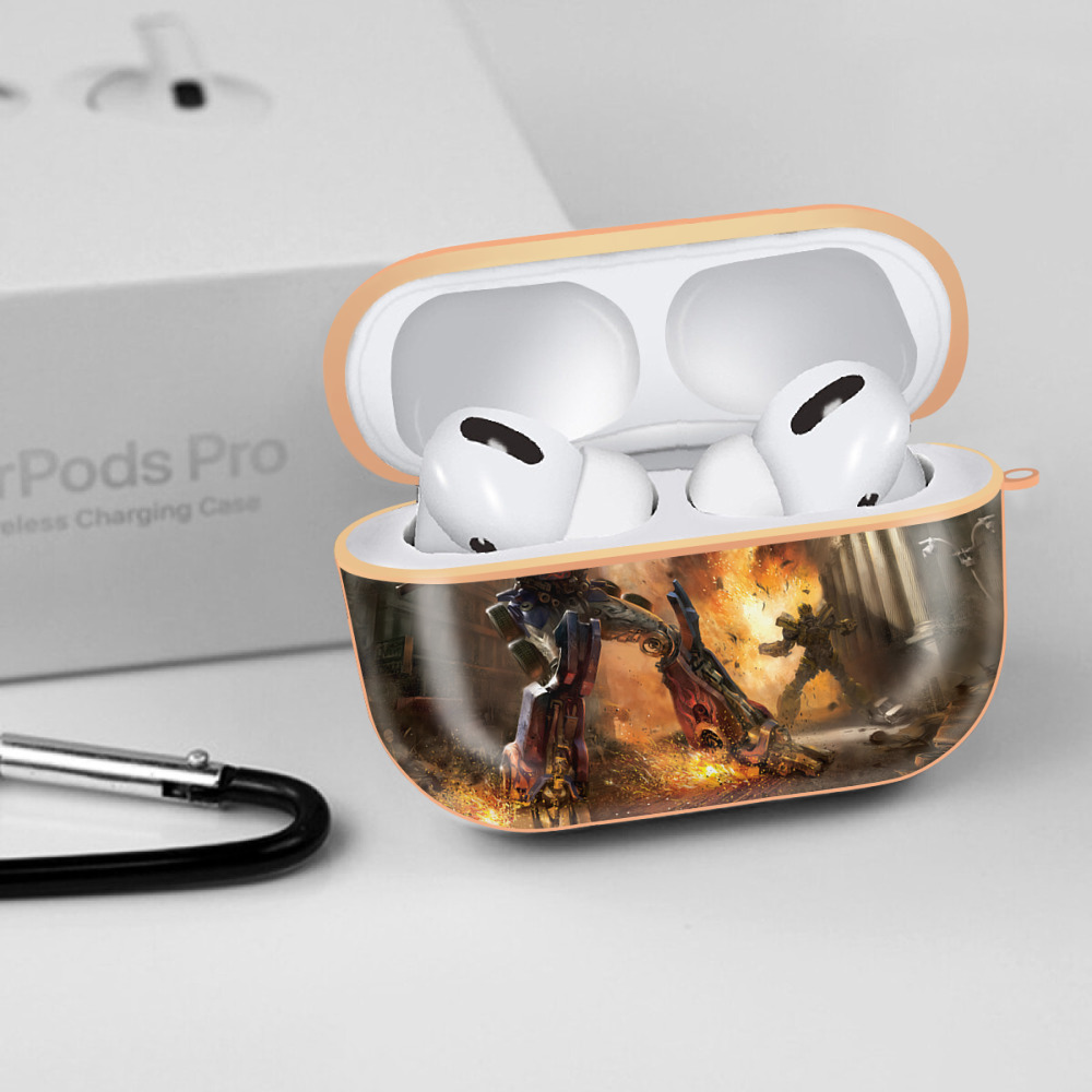 Transformers トランスフォーマー 【AirPods Pro用】ハードシェル保護ケース｜耐衝撃・防指紋・カラビナ付き商品仕様