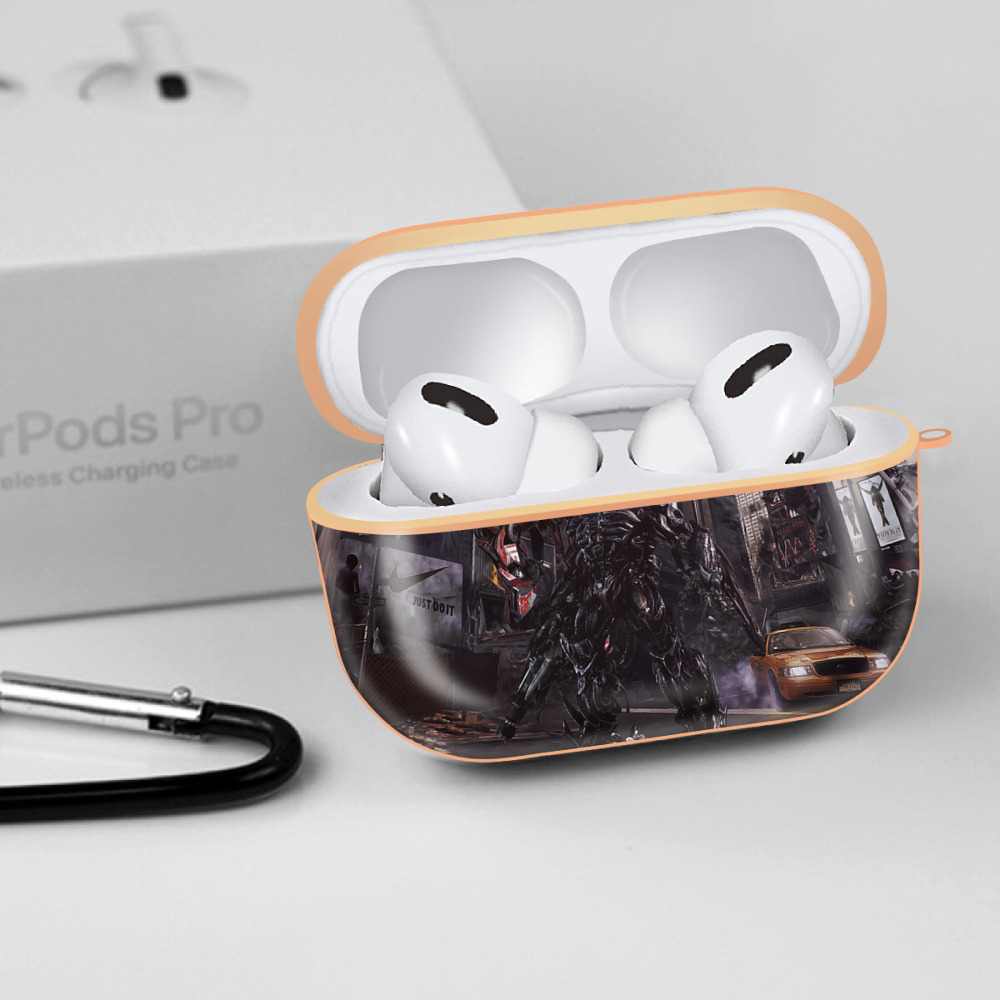 Transformers トランスフォーマー 【AirPods Pro用】ハードシェル保護ケース｜耐衝撃・防指紋・カラビナ付き商品仕様