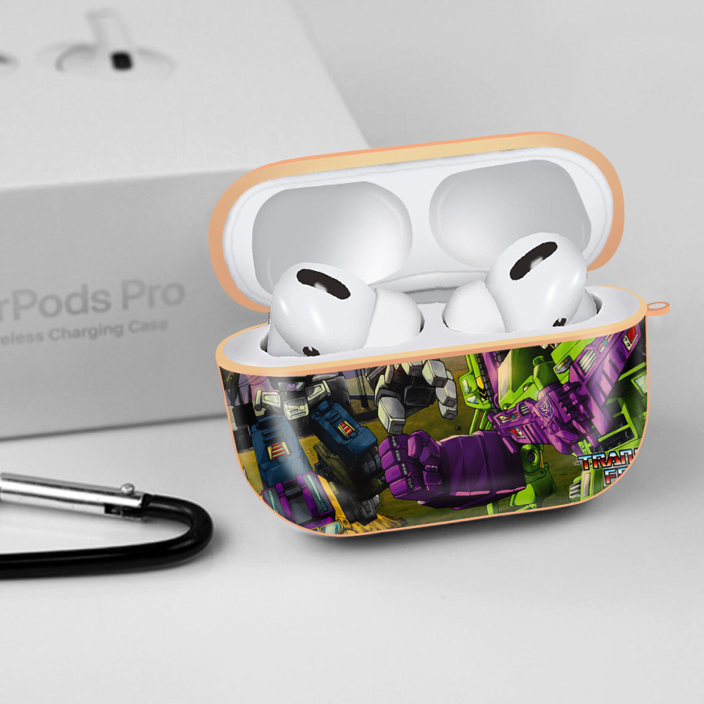 Transformers トランスフォーマー 【AirPods Pro用】ハードシェル保護ケース｜耐衝撃・防指紋・カラビナ付き商品仕様