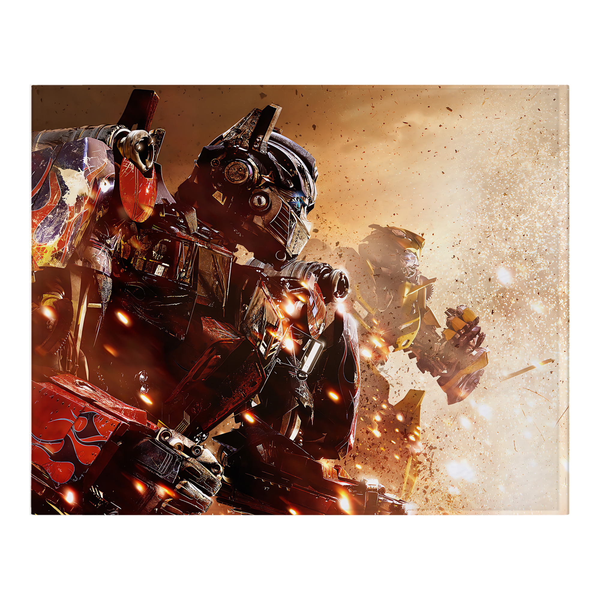 （画像用） Transformers トランスフォーマー フランネルブランケット・多サイズ対応（横型）