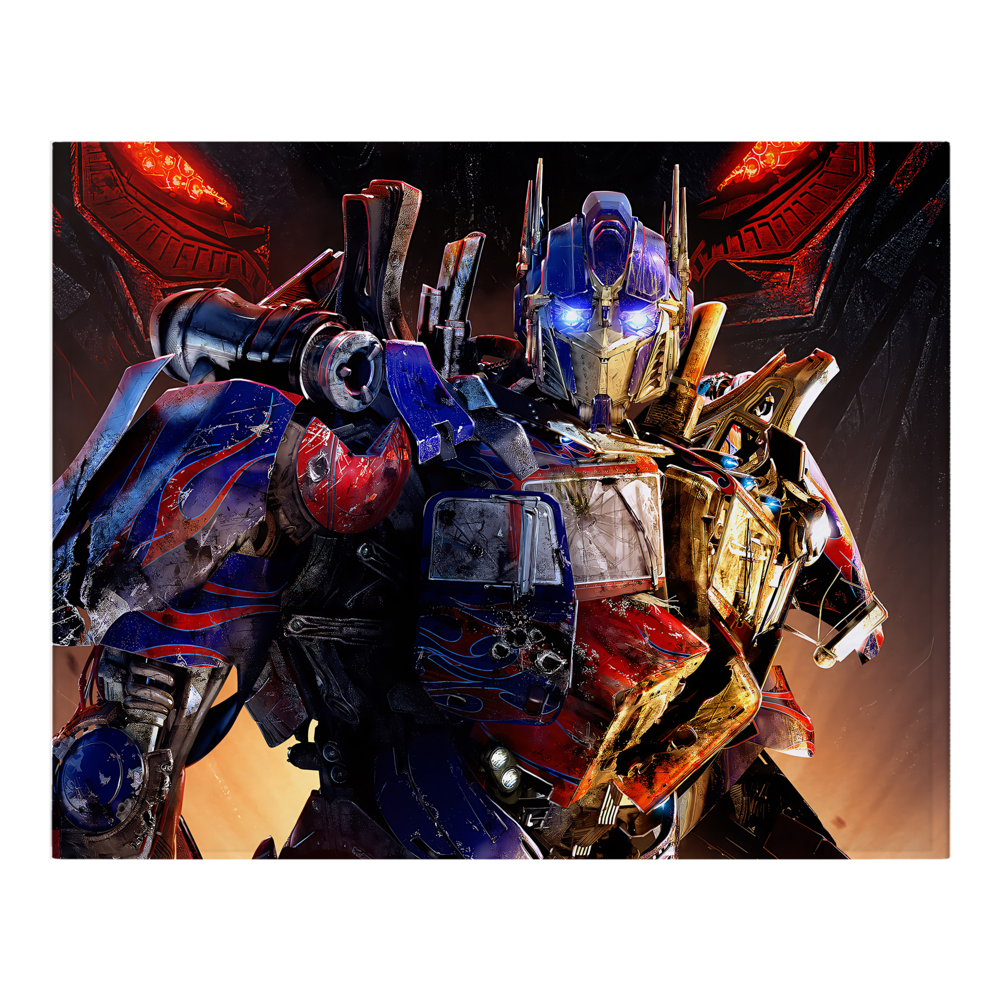 （画像用） Transformers トランスフォーマー フランネルブランケット・多サイズ対応（横型）