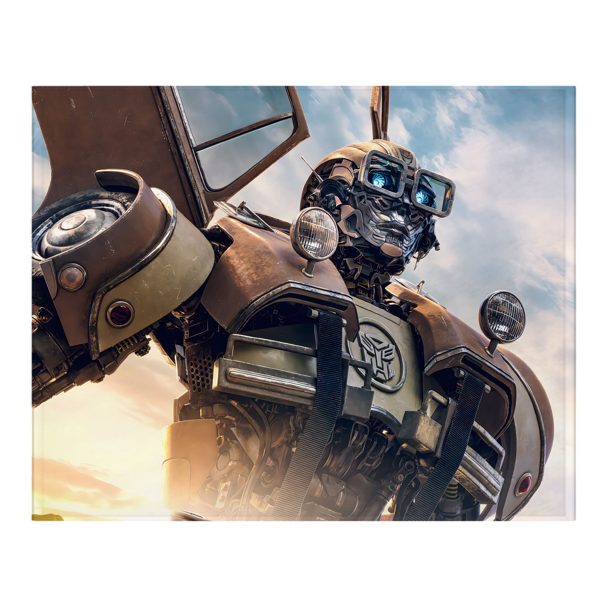 （画像用） Transformers トランスフォーマー フランネルブランケット・多サイズ対応（横型）