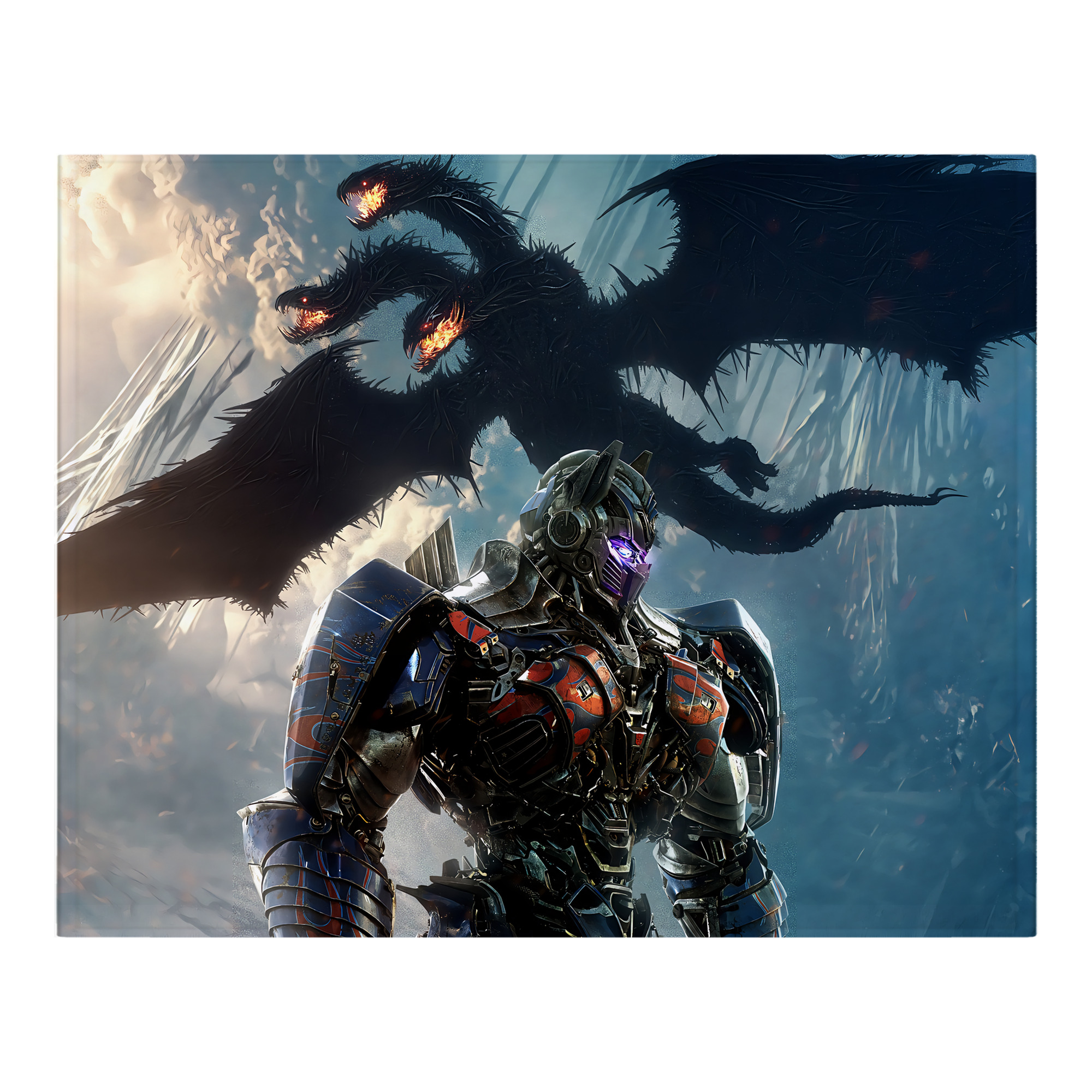 （画像用） Transformers トランスフォーマー フランネルブランケット・多サイズ対応（横型）