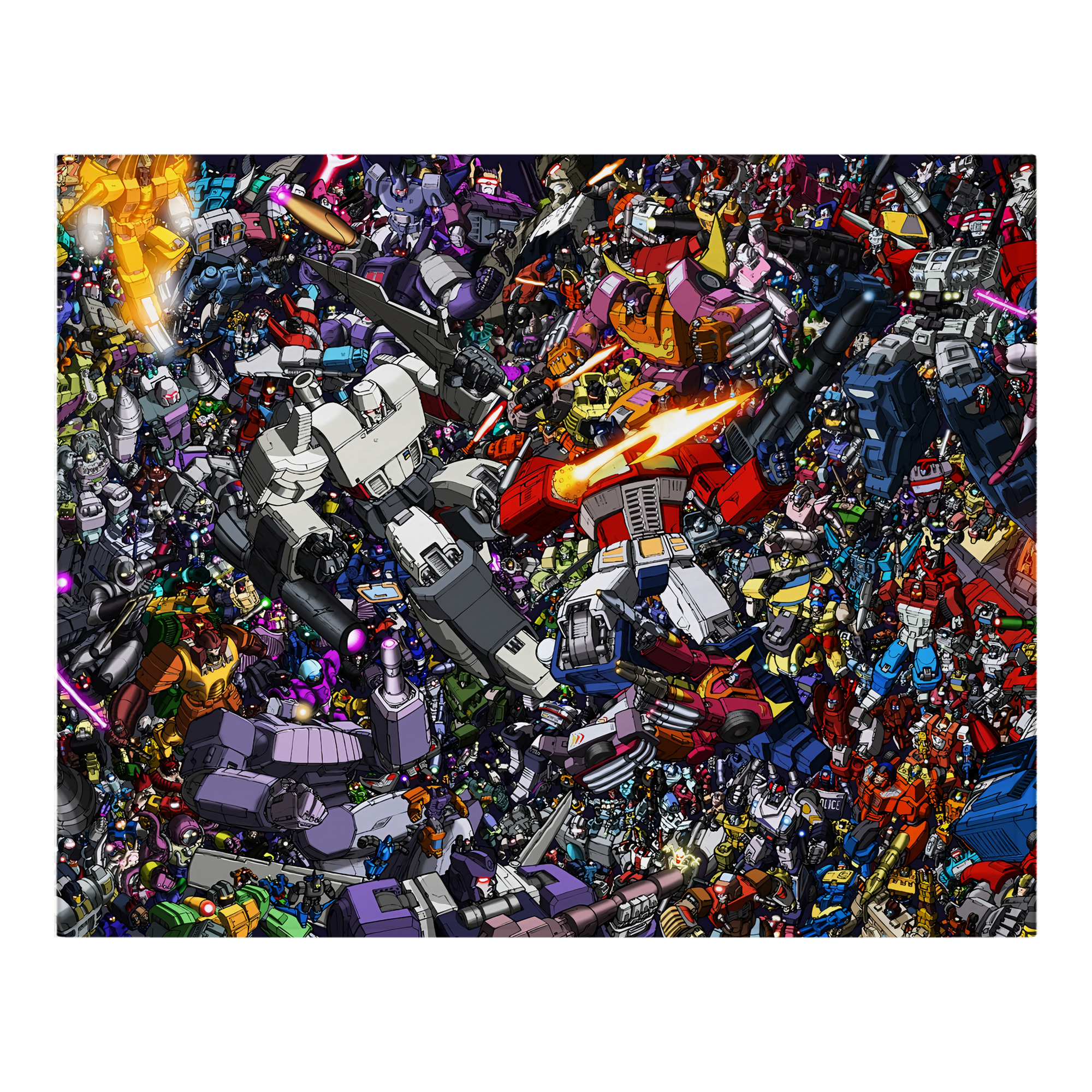 （画像用） Transformers トランスフォーマー フランネルブランケット・多サイズ対応（横型）