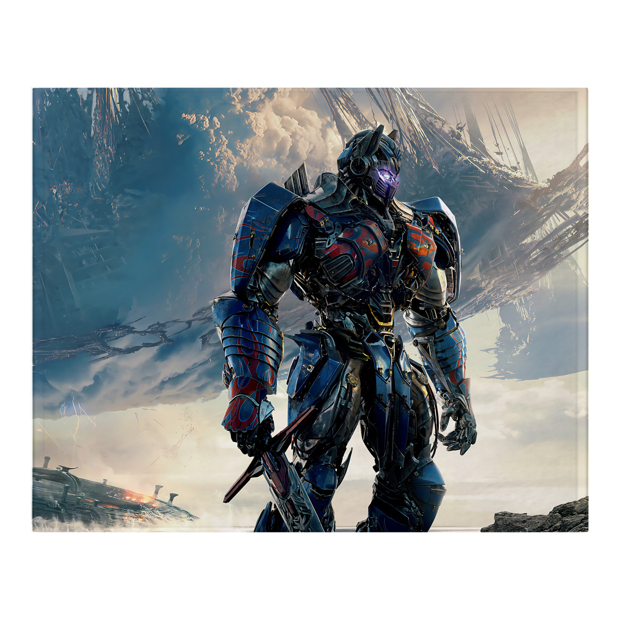 （画像用） Transformers トランスフォーマー フランネルブランケット・多サイズ対応（横型）